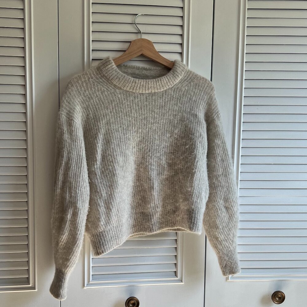 Everlane XS Alpaca Blend Lightweight Sweater